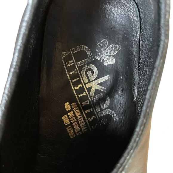 Rieker Celia Slip on Loafer Shoe Black/Red Leather Women’s Size 41 (10.5) - Picture 9 of 10